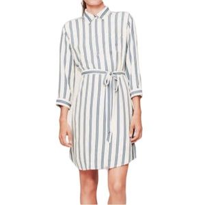 Women’s Ann Taylor LOFT Shirt Dress with Waist Tie - Large